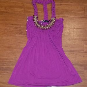 Sky Purple Crystal Shirt